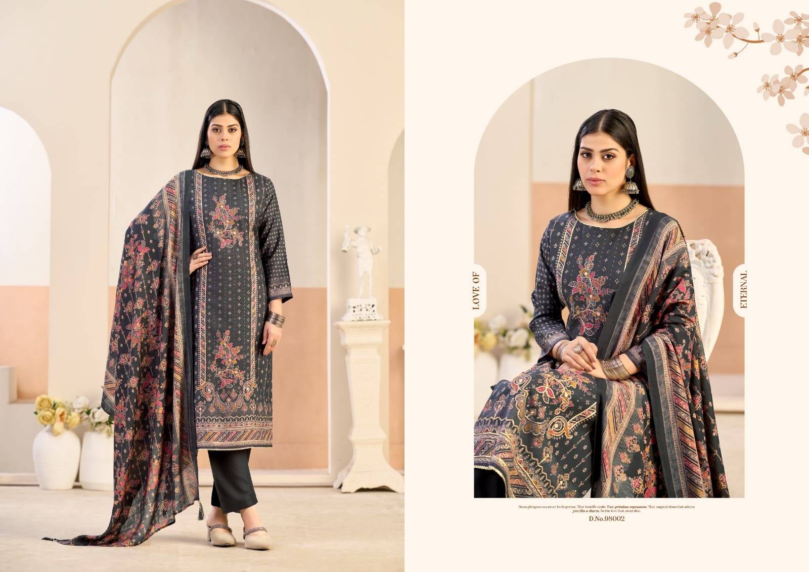 CLASSIC TOUCH BY AZARA 98001 TO 98004 Series Designer Stylish Fancy Colorful Beautiful Party Wear & Ethnic Wear Collection Pure Jam Cotton Dresses At Wholesale Price